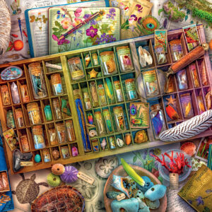 Ravensburger pusle 1000 tk Loodusuurija laud - Image 2