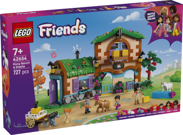 LEGO Friends Poni rantšo ja tall
