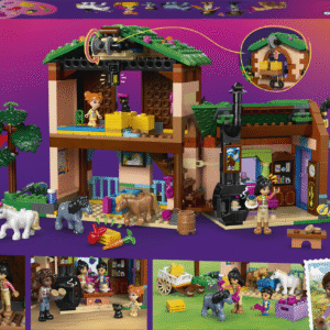 LEGO Friends Poni rantšo ja tall - Image 2