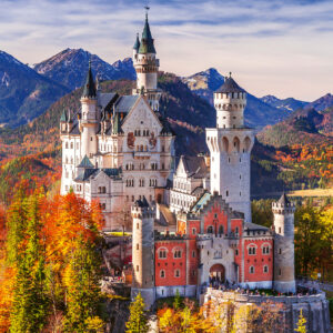 Ravensburger panorampusle 1000 tk Neushcwansteini loss - Image 2