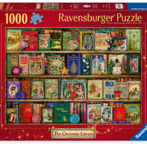 Ravensburger pusle 1000 tk Raamatukogu jõulude ajal