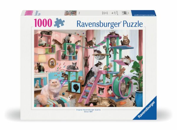 Ravensburger pusle 1000 tk Kassitoa paradiis