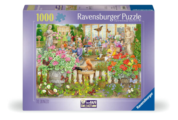 Ravensburger pusle 1000 tk Kohvik looduse keskel