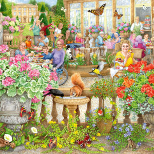 Ravensburger pusle 1000 tk Kohvik looduse keskel - Image 2
