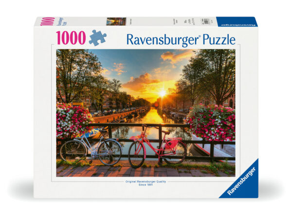 Ravensburger pusle 1000 tk Jalgrattad Amsterdamis