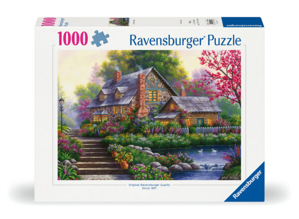 Ravensburger pusle 1000 tk Romantiline maamaja