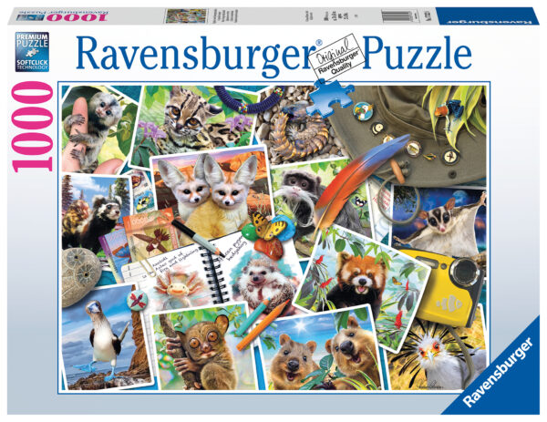 Ravensburger pusle 1000 tk Reisija pildialbum
