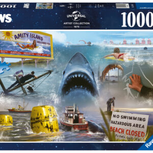 Ravensburger pusle 1000 tk Mängufilm Lõuad