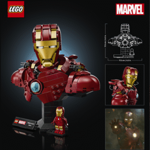 LEGO Marvel Iron Man MK4 büst - Image 4