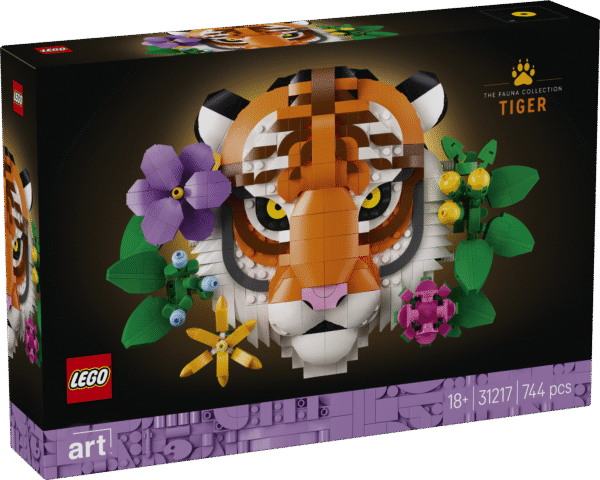 LEGO Art Fauna kollektsioon – tiiger