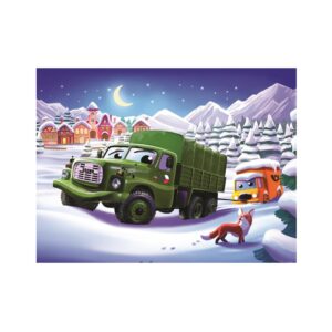 Dino klotsipusle puidust 12 tk Tatra autod - Image 7
