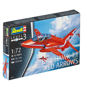 Revell liimitav mudel BAe HAWK T.1 RED ARROWS 1:72 - Image 2