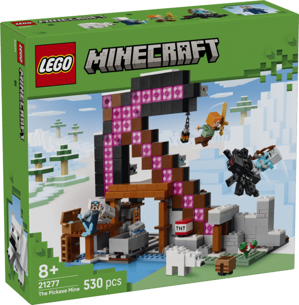 LEGO Minecraft Pickaxe'i kaevandus
