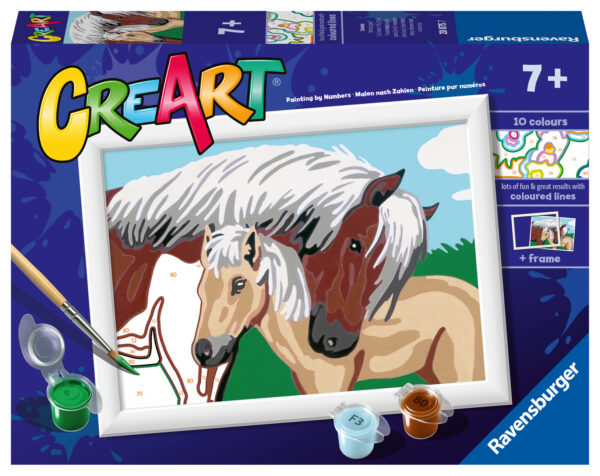 Ravensburger maalimine numbrite järgi Ema ja varss