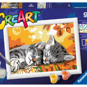 Ravensburger maalimine numbrite järgi Sügise kassid
