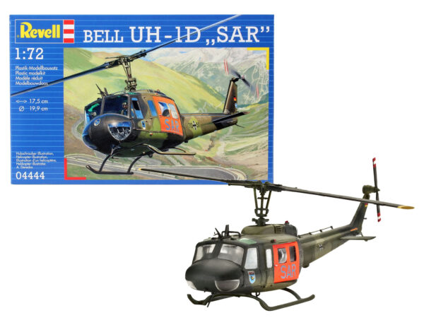 Revell liimitav mudel helikopter 
Bell UH-1D SAR  1:72
