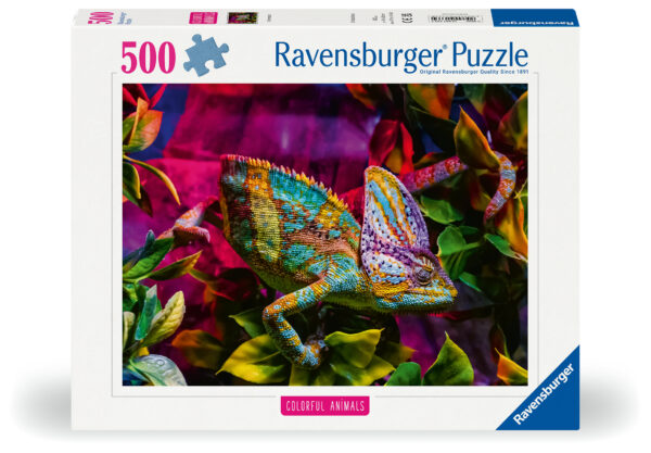 Ravensburger pusle 500 tk Kameeleon