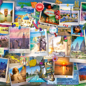 Ravensburger pusle 500 tk Postkaardid - Image 2