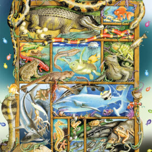 Ravensburger pusle 200 tk Roomajad pildiraamil - Image 2