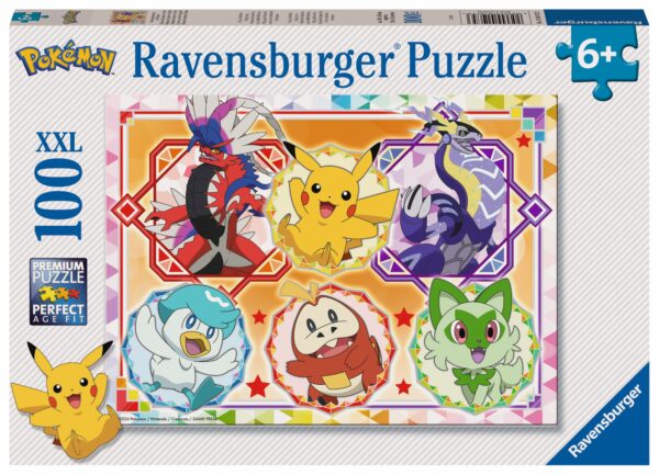 Ravensburger pusle 100 tk: Pokemon