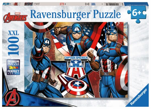 Ravensburger pusle 100 tk Kapten America
