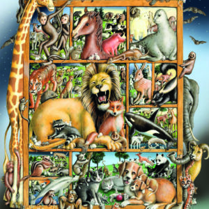Ravensburger pusle 100 tk Loomad pildiraamil - Image 2