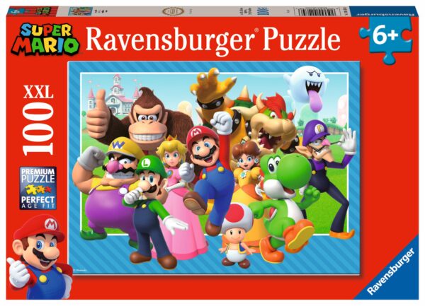 Ravensburger pusle 100 tk Super Mario tiim