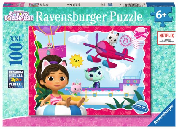Ravensburger pusle 100 tk Gabby nukumaja