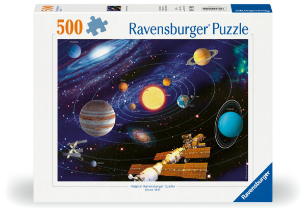 Ravensburger pusle 500 tk Päiksesüsteem