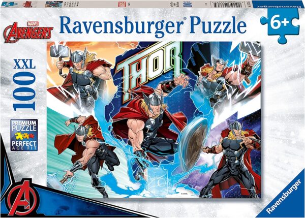 Ravensburger pusle 100 tk Võimas Thor
