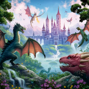 Ravensburger pusle 300 tk Draakonid - Image 2
