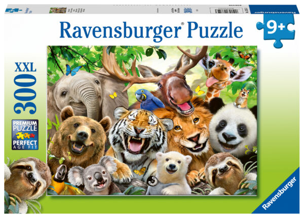 Ravensburger pusle 300 tk Eksootilise loomade selfi