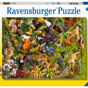 Ravensburger pusle 200 tk Troopiline vihmamets