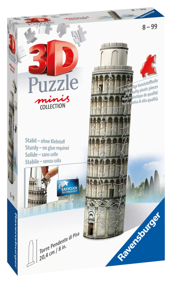 Ravensburger 3D minipusle 60 tk Pisa torn