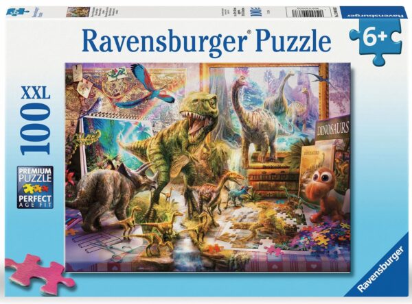 Ravensburger pusle 100 tk Dinosaurused
