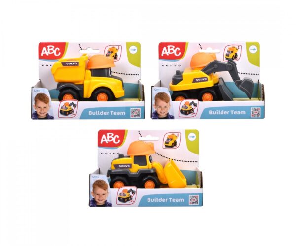 Dickie Toys ABC ehitusauto - 3 erinevat