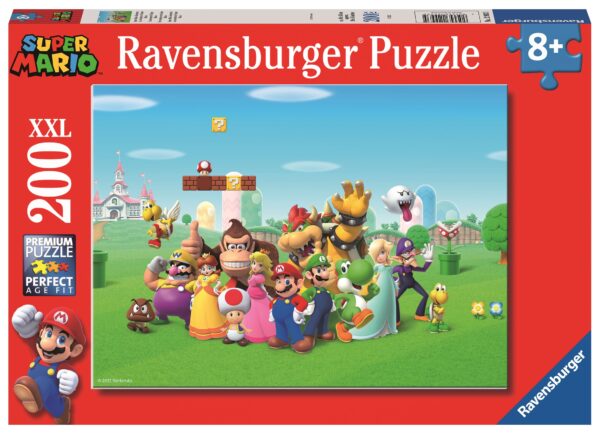 Ravensburger pusle 200 tk Super Mario