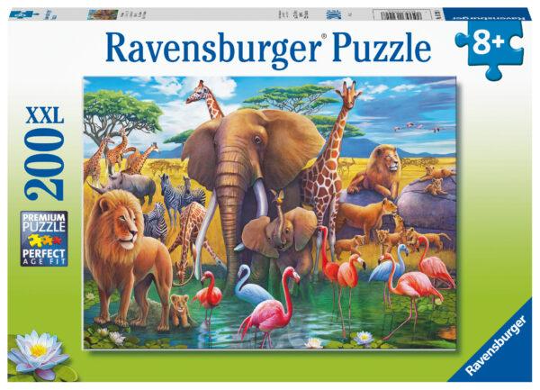 Ravensburger pusle 200 tk Aafrika loomad