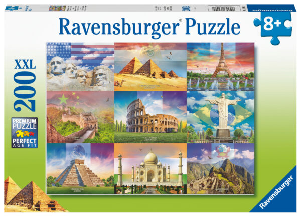 Ravensburger pusle 200 tk Monumendid