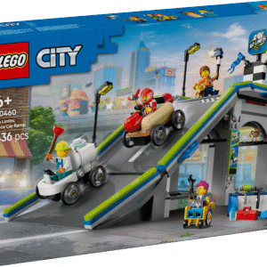 LEGO City Piiranguid pole: võidusõiduauto kaldteerada