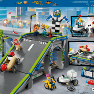 LEGO City Piiranguid pole: võidusõiduauto kaldteerada - Image 2
