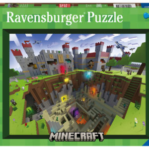 Ravensburger pusle 300 tk Minecrafti maalõhe