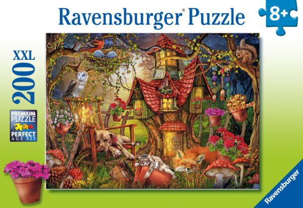 Ravensburger pusle 200 tk Metsamaja