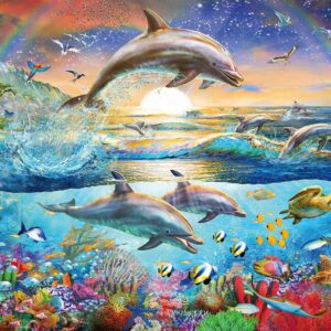 Ravensburger  pusle  300 tk Delfiinide paradiis - Image 2
