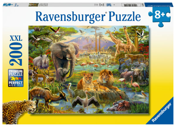 Ravensburger pusle 200 tk Savanniloomad