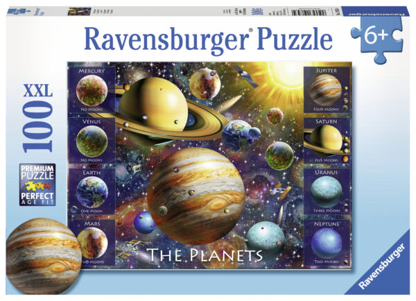 Ravensburger pusle 100 tk Planeedid