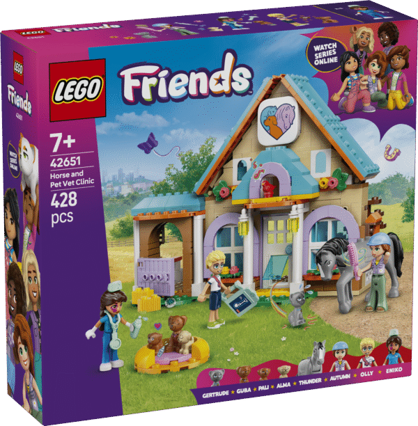 LEGO Friends Hobuse- ja lemmikloomakliinik