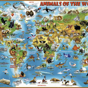 Ravensburger pusle 300 tk Maailmaloomad - Image 2