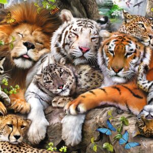 Ravensburger pusle 200 tk Kaslaste uinak - Image 2