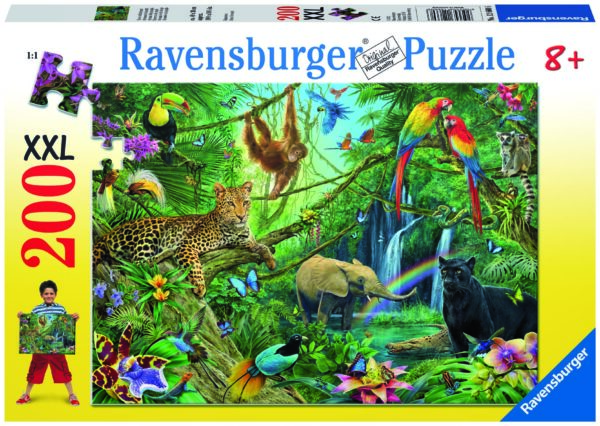 Ravensburger pusle 200 tk Dzungel